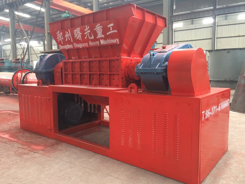 废旧木材撕碎机工作视频