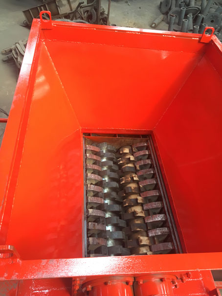 撕碎机内部结构